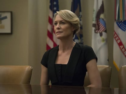 Robin Wright, en 'House of Cards'.