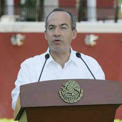 Felipe Calderón.