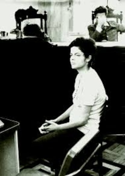 <span >Dilma Rousseff frente a un tribunal militar, noviembre de 1970.</span>