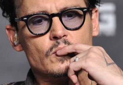 El actor Johnny Depp.