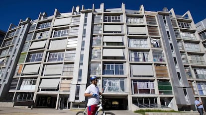 Bloque de viviendas de Fidere, filial de Blackstone, en Madrid.