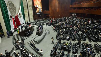 Discusión de las reformas constitucionales de AMLO en la Cámara de Diputados