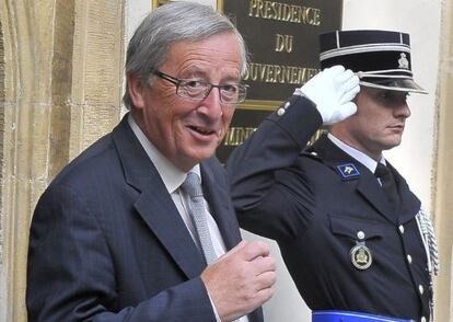 El presidente del Eurogrupo, Jean Claude Juncker.