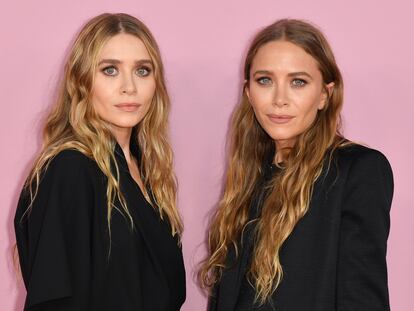 Mary-Kate and Ashley Olsen at the 2019 CFDA Awards, where they were honored for their work on The Row.