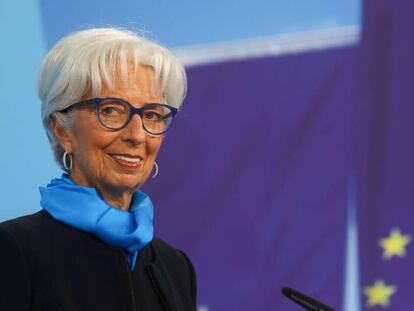 Christine Lagarde, presidenta del BCE