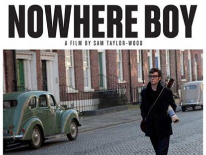 Cartel de El joven John Lennon (Nowhere boy)