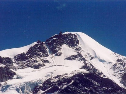 El Draupadi Ka Danda II en el Himalaya, escenario de la tragedia.
