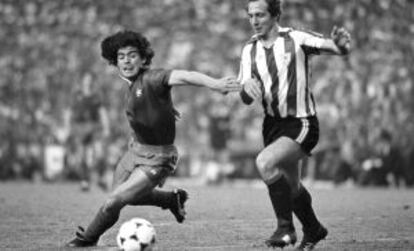 La final de la Copa del Rei Barcelona-Athletic de Bilbao al Santiago Bernabéu l'any 1984.