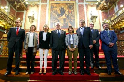 Nuevo equipo rectoral de la Universidad de Deusto.