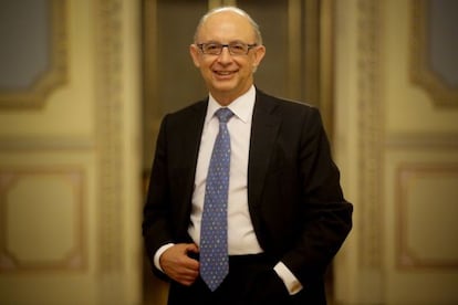 Cristobal Montoro, ministro de Hacienda y Administraciones Publicas