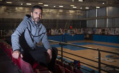 Juan Carlos Navarro, en la cancha de la Ciudad Deportiva Joan Gamper.