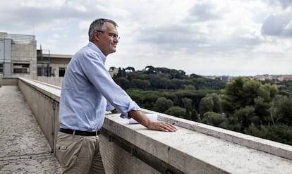 Dominique Burgeon, director de emergencias de la FAO, en la sede de la agencia en Roma (Italia).