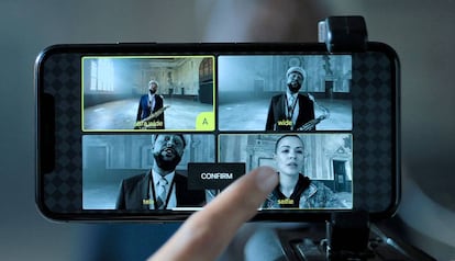 Grabación multicámara en el iPhone 11.