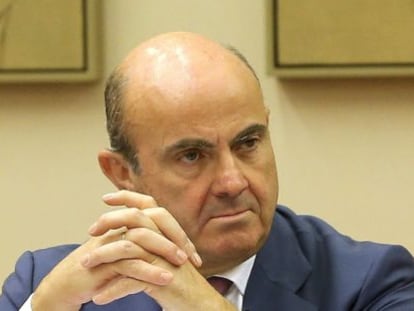 Luis de Guindos, ministerio de Econom&iacute;a.