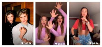 Jóvenes en TikTok