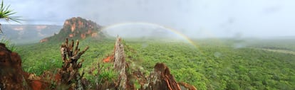 Vista da Chapada dos Guimarães.