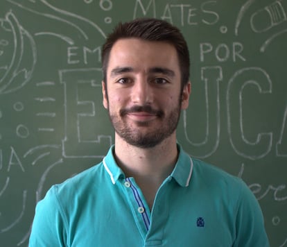 Lluís Terrado, con un 9,6 en Selectividad, optó por ser docente en un instituto en Lleida.