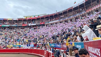 Un sector de la plaza de toros de Manizales, en enero de 2023.