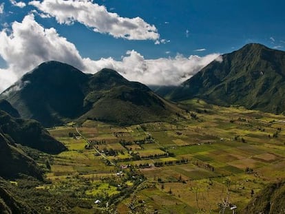 El Pululahua es un volcán apagado, cuya última erupción se dio hace 2.500 años.