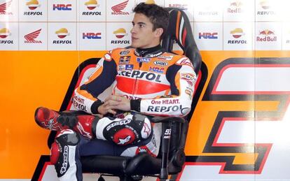 Márquez, al circuit Ricardo Tormo a Xest.