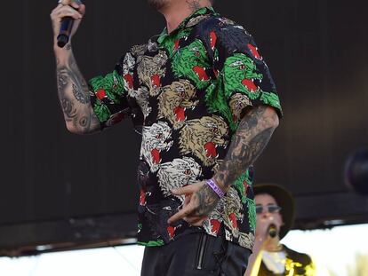 J Balvin, en 2018 en el festival Coachella, California