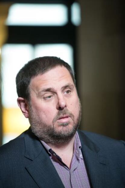 El líder d'ERC, Oriol Junqueras.