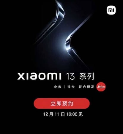 Fecha Xiaomi 13