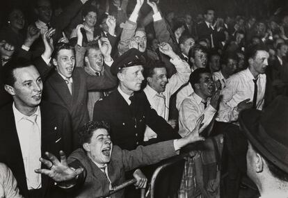 'Público en un concierto de la Lionel Hampton Big Band, Concertgebouw, Ámsterdam' (1956).