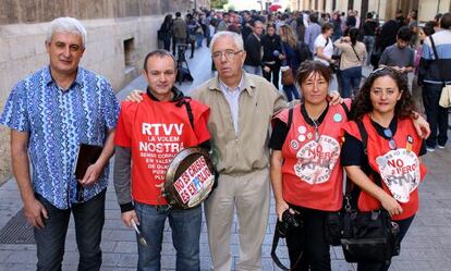 Jorge Carretero, Albert Staromiejski, Luis Sabater, Mar&iacute;a Jos&eacute; Armada y Reis Juan. 