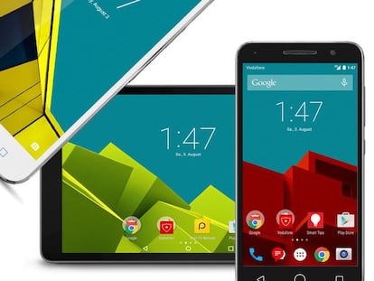 Nuevos dispositivos "low cost" de Vodafone: tres smartphones y un tablet 4G