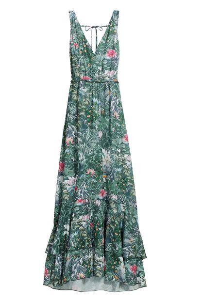 Si todavía no has renovado tu look playero este vestido de H&M es una buena opción para lucir este verano (c.p.v).