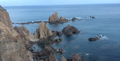 Arrecife de las Sirenas, en Cabo de Gata.