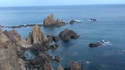 Arrecife de las Sirenas, en Cabo de Gata.