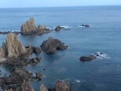 Arrecife de las Sirenas, en Cabo de Gata.