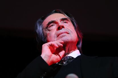 Riccardo Muti, en un concierto en Roma en 2015.