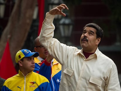 Nicol&aacute;s Maduro, durante el Congreso de la Patria