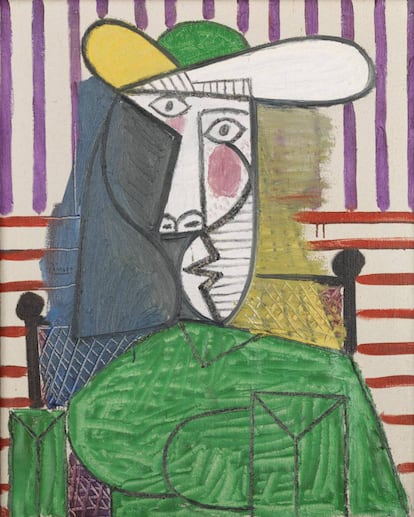 'Busto de una mujer', el cuadro de Pablo Picasso atacado en la Tate Modern londinense.