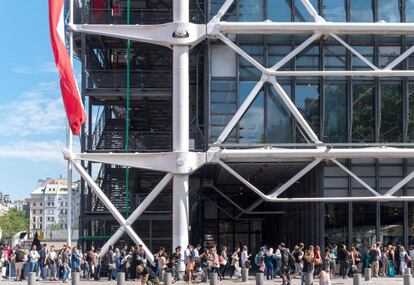 El Centre Pompidou, en París.
