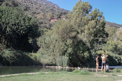 La charca de la Ermita, en Jimera de Líbar.