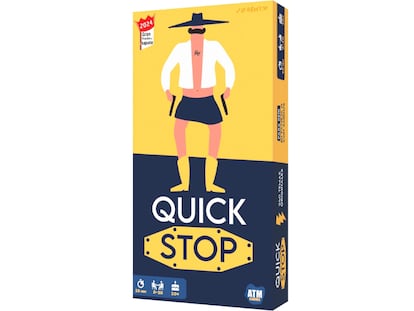 Juego de mesa QuickStop. El juego de letras más rápido y divertido para toda la familia. COMPRA POR 19,89€