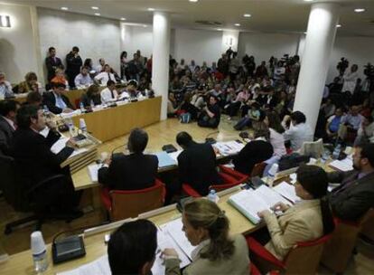 Pleno del Ayuntamiento de Coslada el pasado viernes.