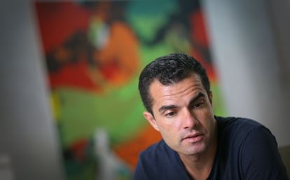 "La meua pintura naix dels estímuls quotidians", diu Juan Olivares.