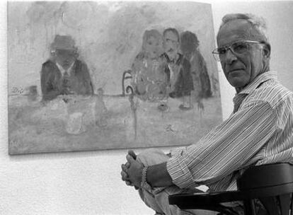 <b>Cesc,</b> en una exposición de sus pinturas en Granollers en 1997.