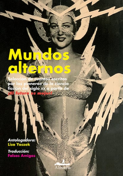 Portada de 'Mundos alternos', Varios Autores. EDITORIAL ALMADÍA