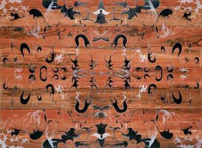 Una de la obras del artista, imagen cedida por la Gagosian Gallery