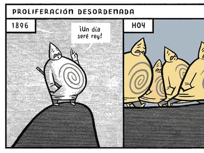 Trampantojo: Proliferación desordenada
