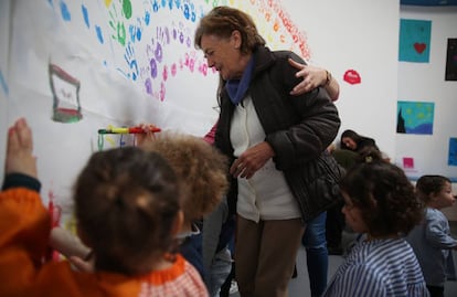 Actividad educativa en Macrosad.  