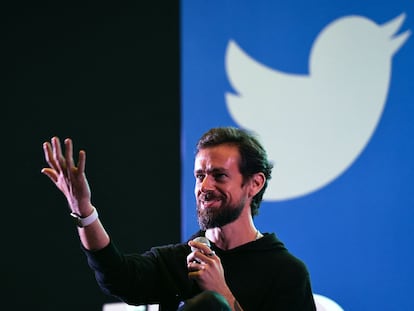 Jack Dorsey, entonces consejero delegado de Twitter, en noviembre de 2018.