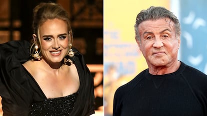 Adele y Sylvester Stallone casa