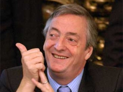 El presidente argentino, Néstor Kirchner.